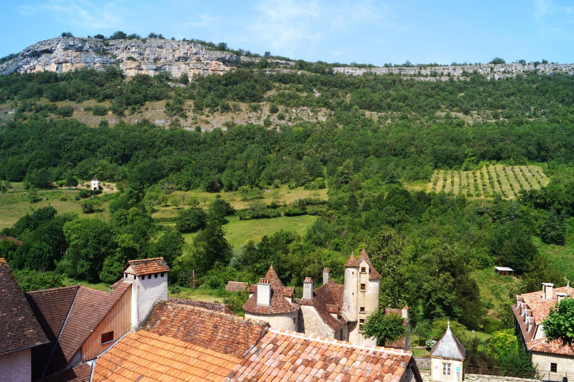 Manoir De Laroque Delprat Bed and Breakfast Autoire Exteriör bild
