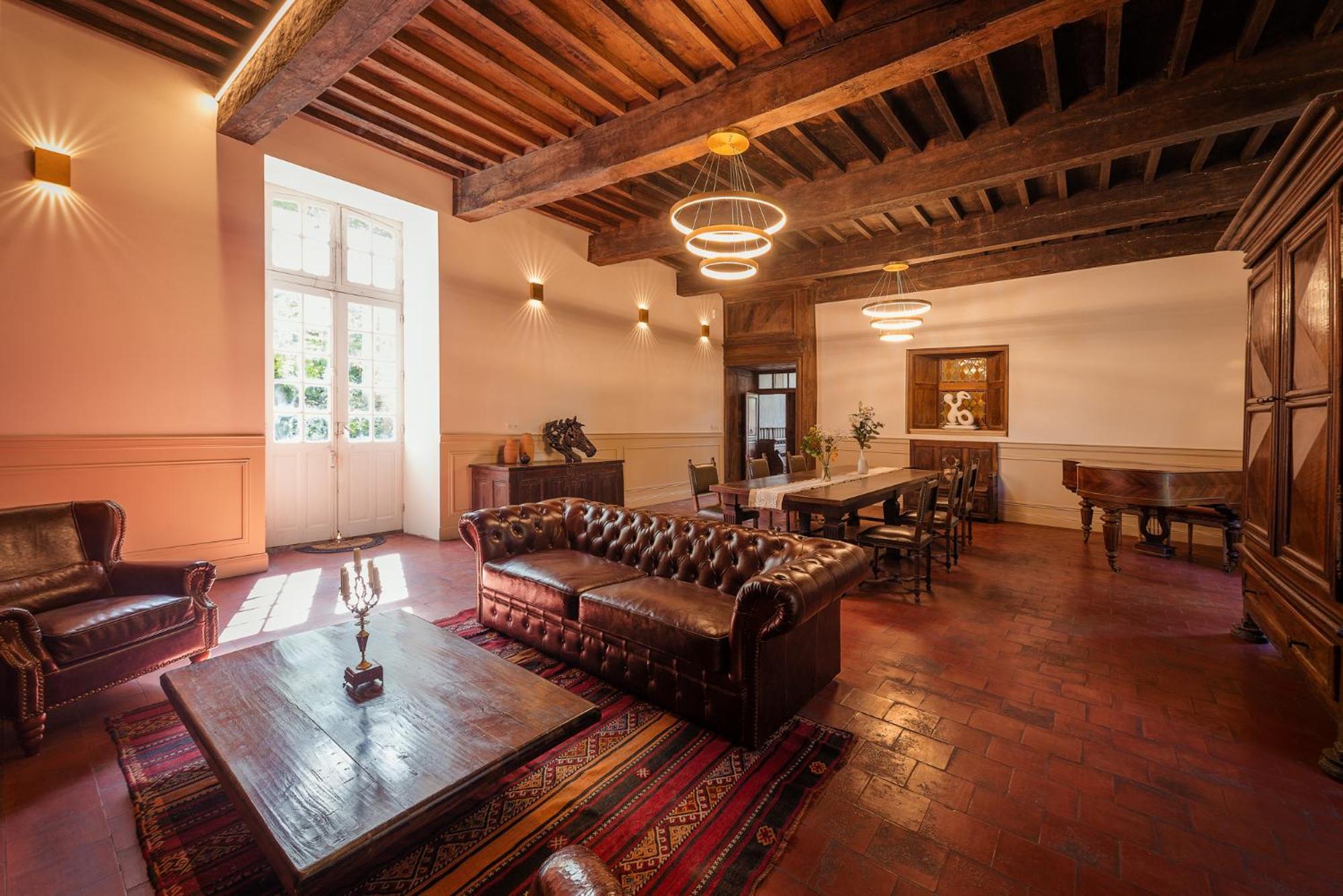 Manoir De Laroque Delprat Bed and Breakfast Autoire Exteriör bild