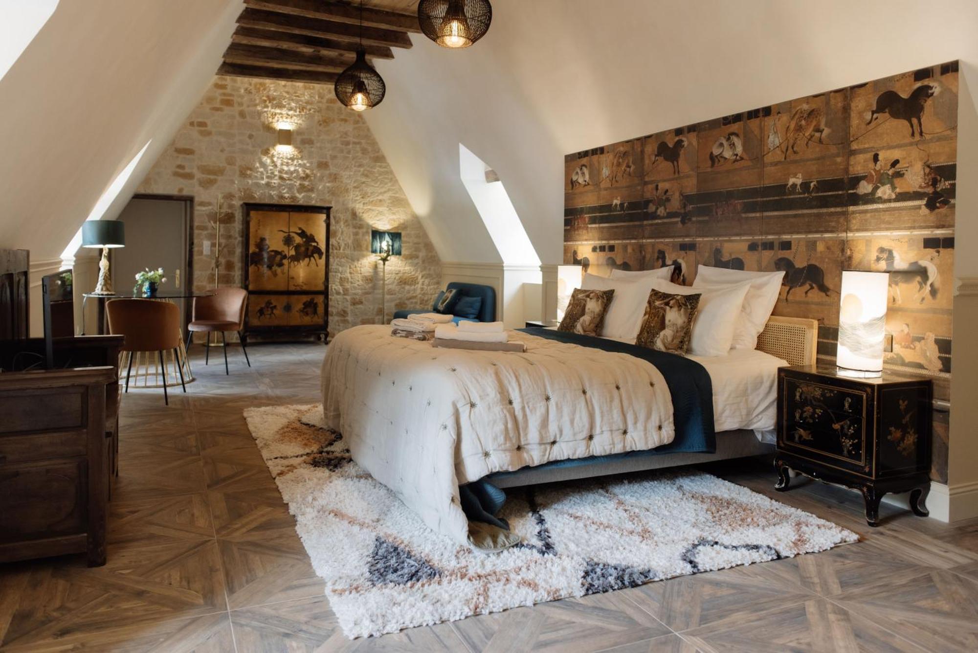 Manoir De Laroque Delprat Bed and Breakfast Autoire Exteriör bild